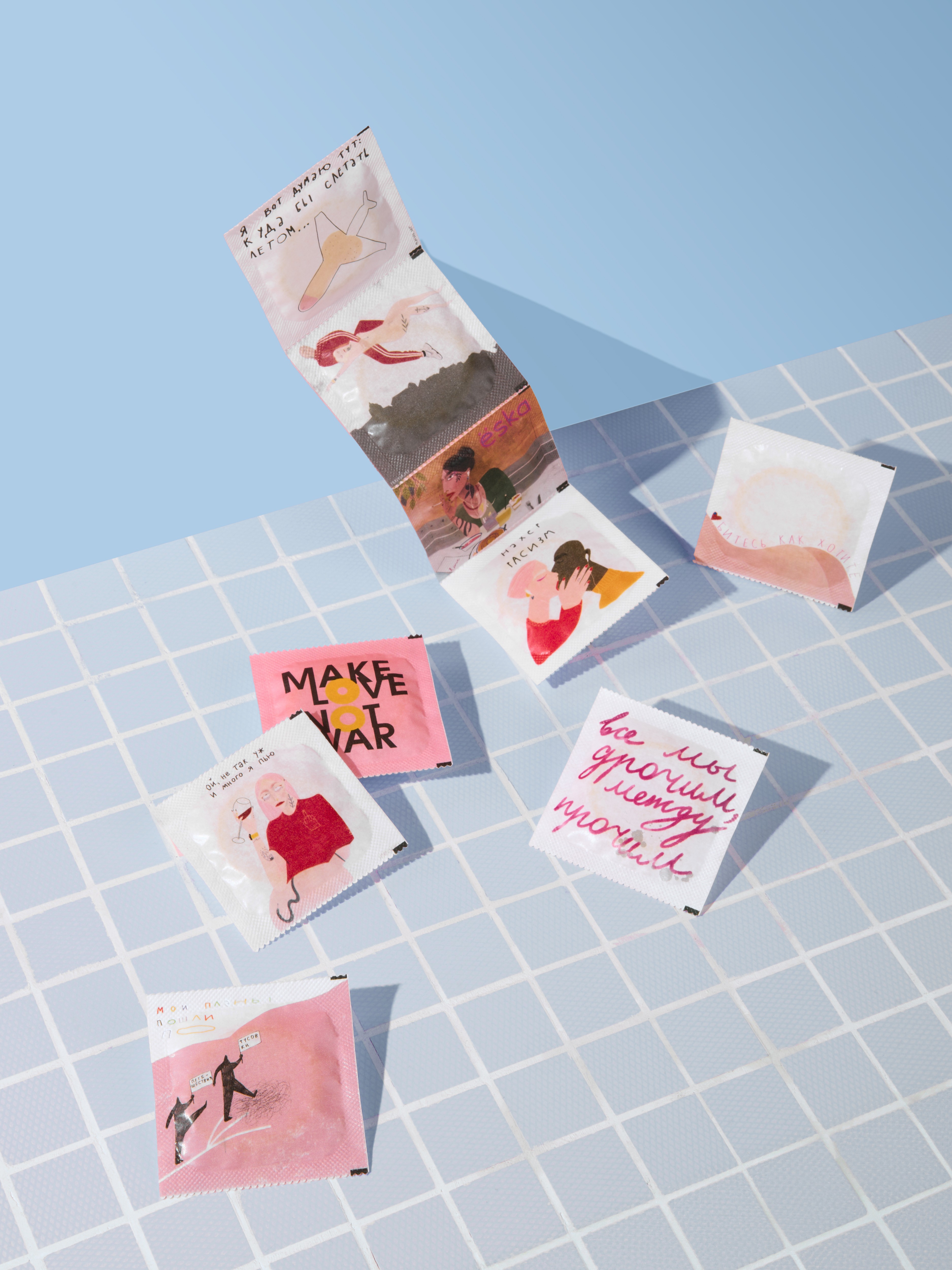 Ультратонкие латексные презервативы 54мм, ёska утонченные, 9 шт. Фото 